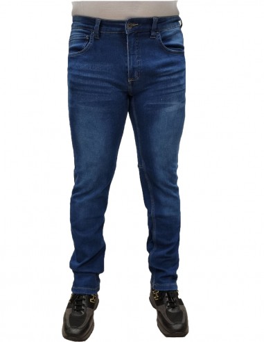 Profilo Moda Jeans stretch CISCO taglie forti uomo