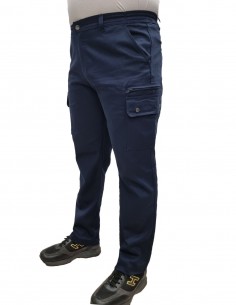 Profilo Moda Pantalone stretch cargo REST per taglie forti uomo 2