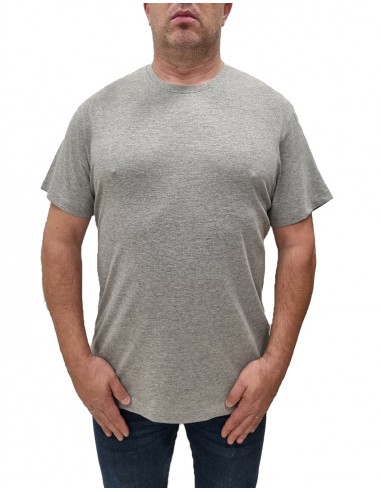 Profilo Moda T-shirt colletto elasticizzato 2724742 taglie forti uomo