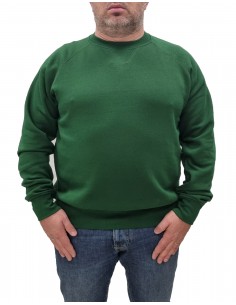 Profilo Moda Felpa girocollo BRAIES per taglie forti uomo