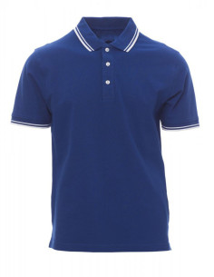 Profilo Moda Polo manica corta cotone PARIGI per taglie forti uomo 2