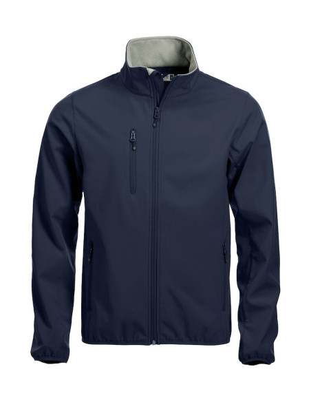 Profilo Moda Giacca Softshell Blu uomo 361557 per Taglie Forti e Comode
