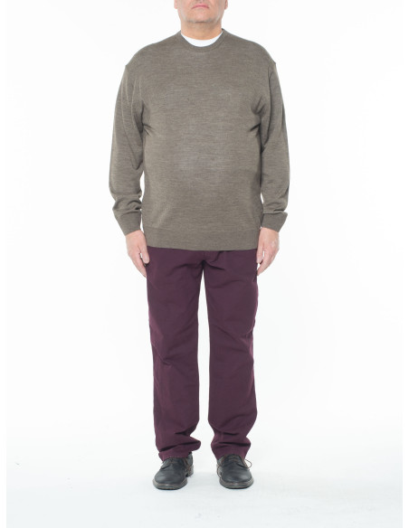 Maxfort Maglia girocollo uomo 3331 per Taglie Forti e Comode