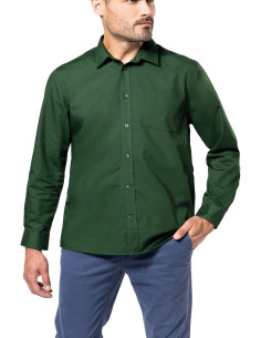 Camicia popeline facile stiro ORO