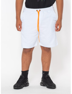 Bermuda Uomo Taglie Forti 100% Cotone Art. GEO Sea Barrier (BLU, 3XL