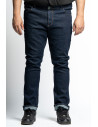 Jeans 5 tasche in denim stretch lavaggio scuro P26053