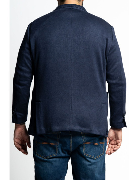 Blazer con mano lana a due bottoni e tasche applicate P26014