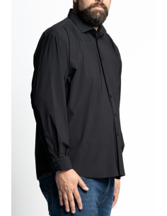 Camicia stretch no stiro in tessuto tecnico a manica lunga P26027 2