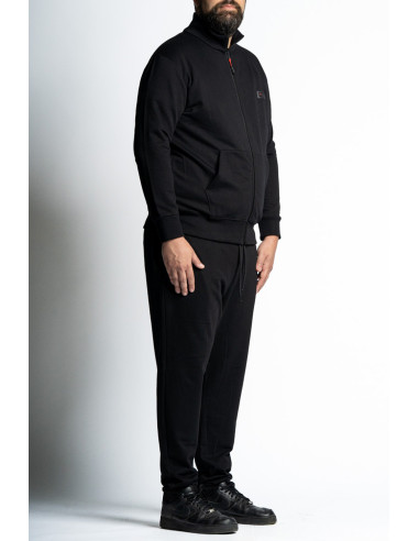 Felpa tuta con full zip e coulisse M26W107