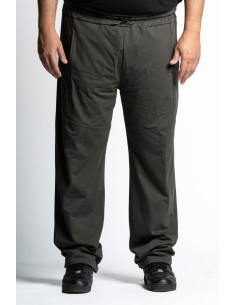 Pantalone tuta in cotone stretch con elastico 42290