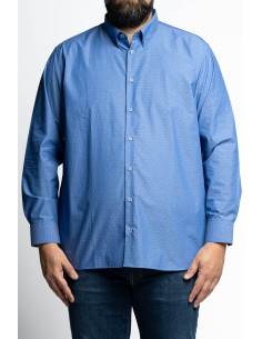 Camicia in cotone operata a manica lunga CARPI