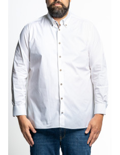 Camicia stretch in cotone fantasia REGGIO